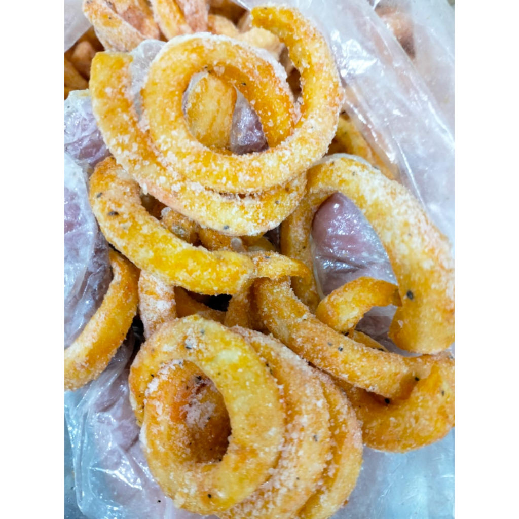 

kentang spiral berbumbu 500g impor