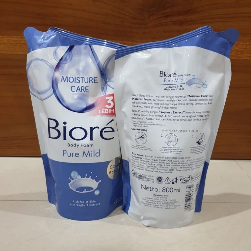 Biore body foam