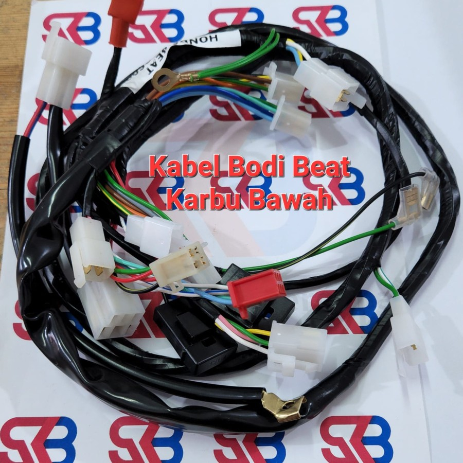 Kabel Body Set Beat Karbu Bawah