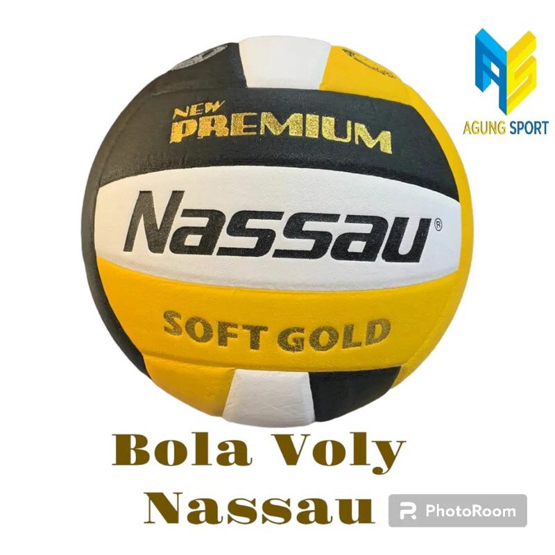 BOLA VOLI NASSAU NEW PREMIUM NASSAU SOFT GOLD