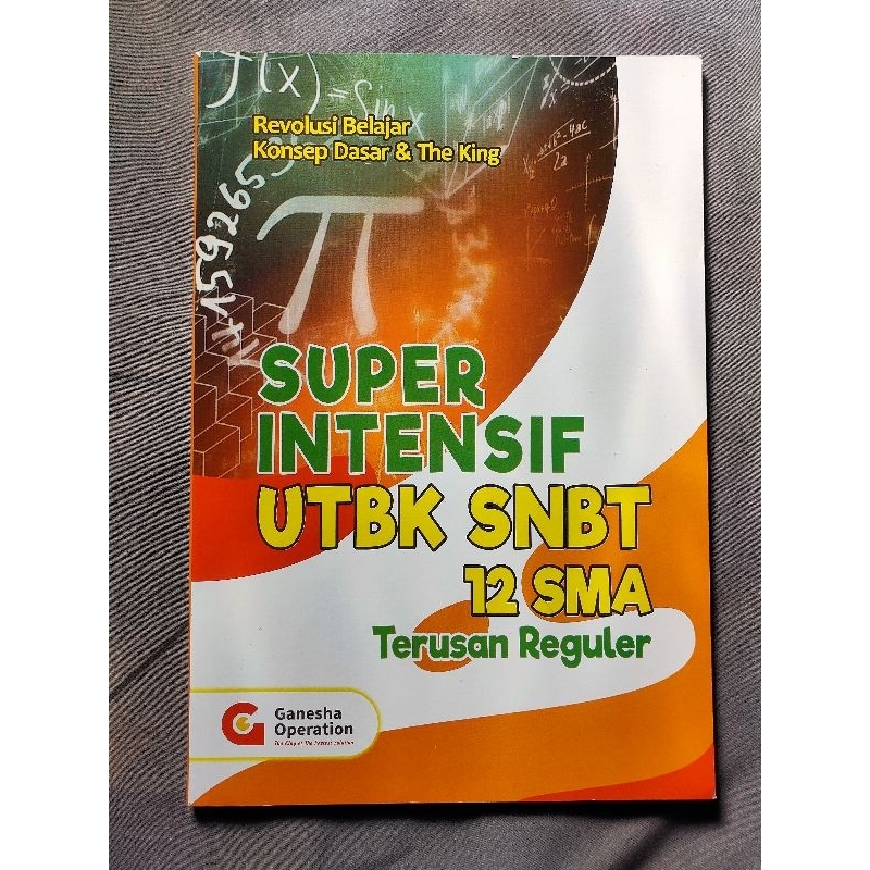 super intensif utbk snbt go preloved (tidak ada coretan)
