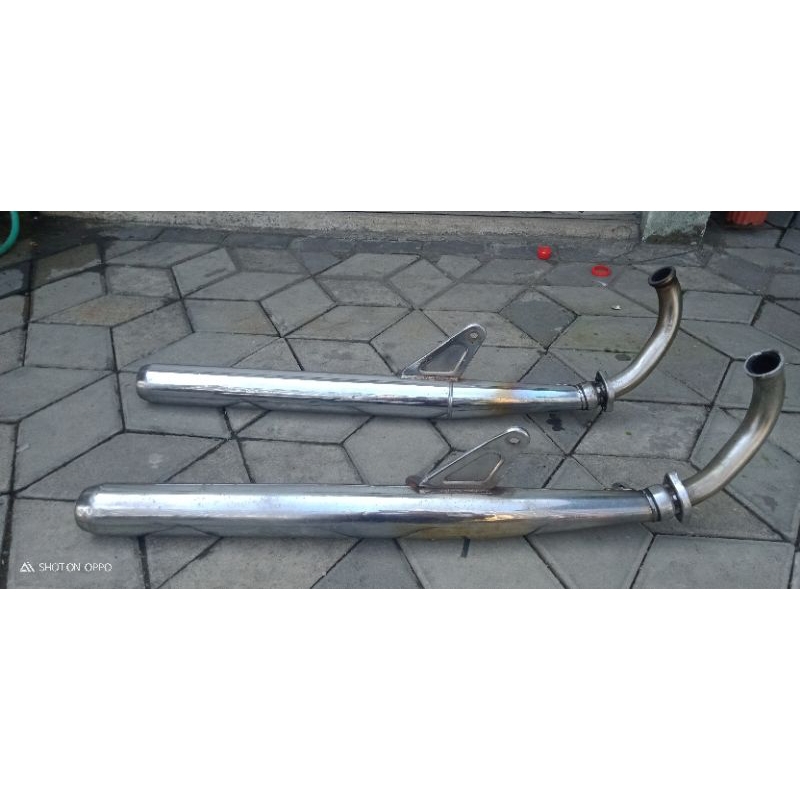 knalpot rxs congo original copotan sudah bobok / bedel samping