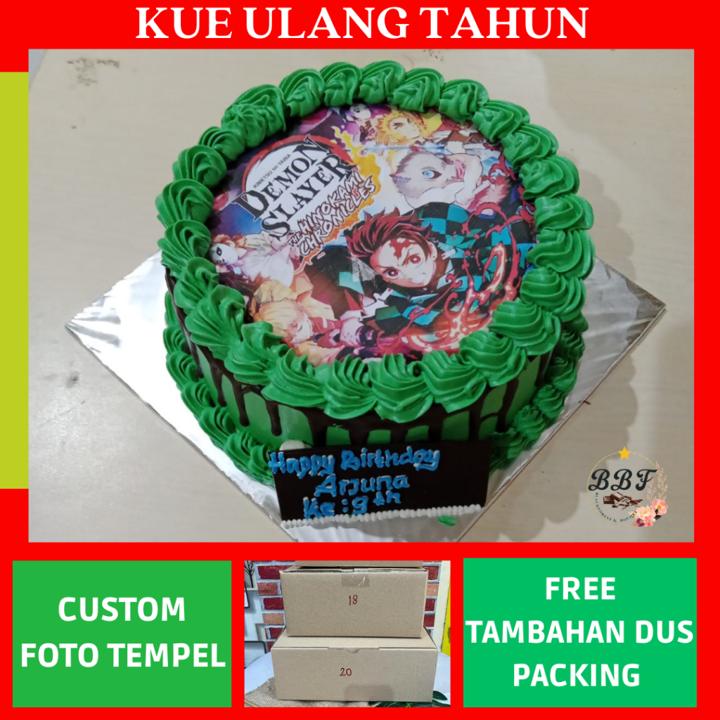 

Kue Ultah gambar Tempel /Topper Ulang Tahun / Ultah Gambar Foto / Birthday Cake / Kue Ulang Tahun
