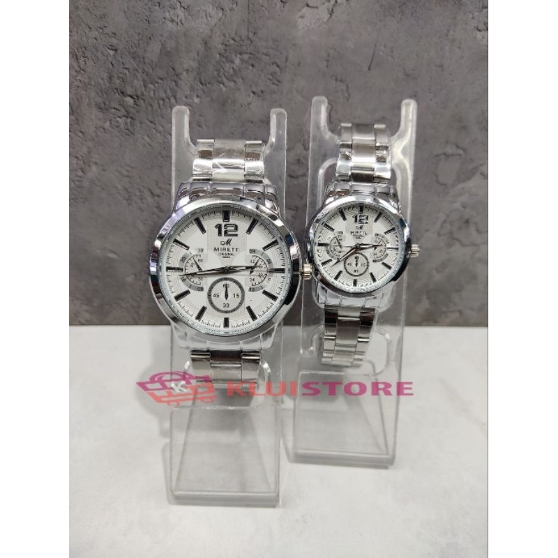 JAM TANGAN RANTAI // MIRETE RANTAI COUPLE // MIRETE 100% TER MURAH