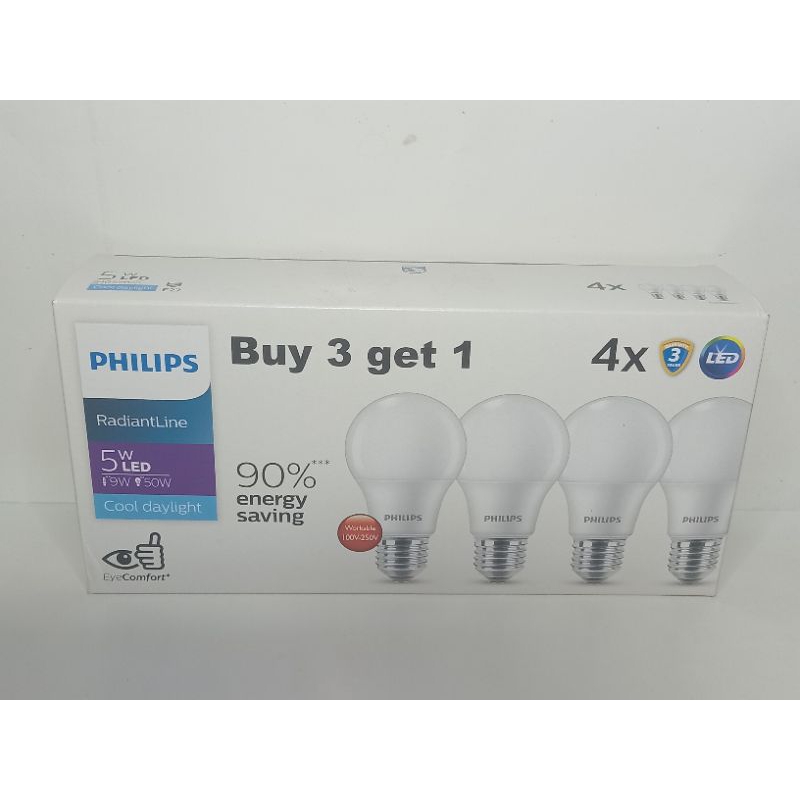 lampu led philips 5 watt