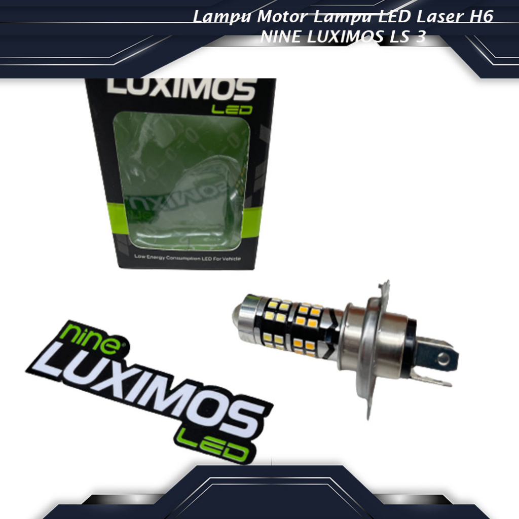Lampu Motor Lampu LED Laser H4 Vixion byson NINE LUXIMOS LS 3