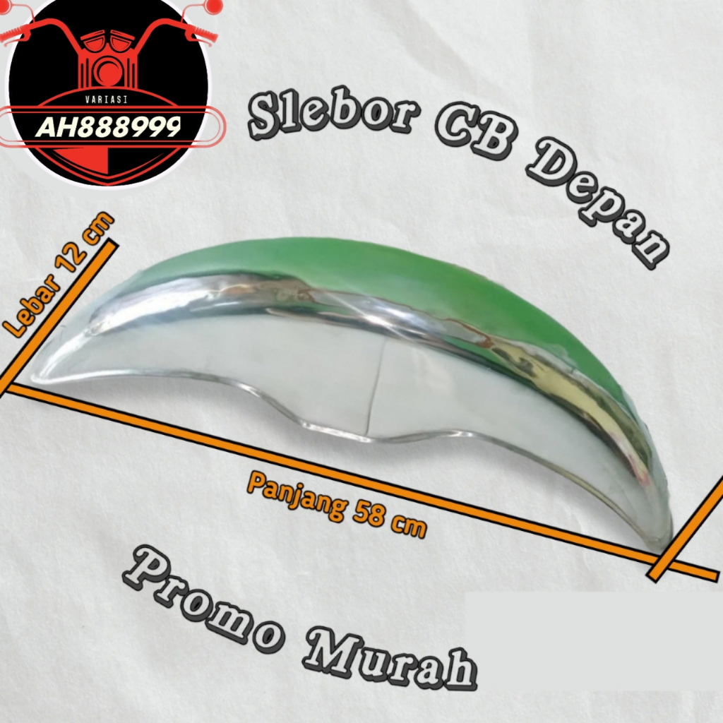 slebor depan cb plat besi kuat cocok untuk custome bahan plat besi kuat, spakbord depan cb new