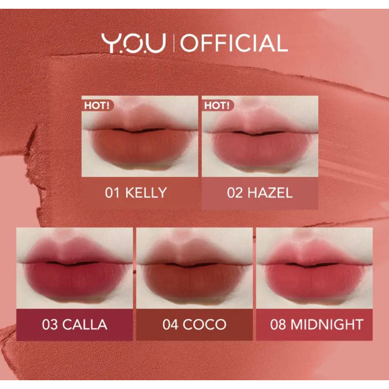 YOU Desert Rose Matte Lipstick coco