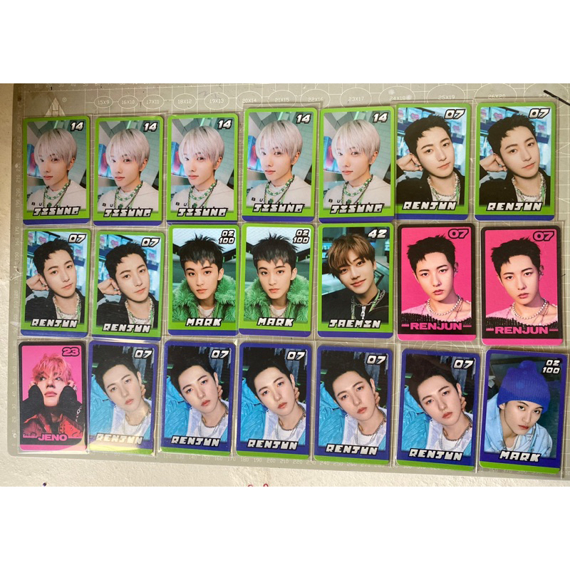 Tranding card glitch mode nct dream