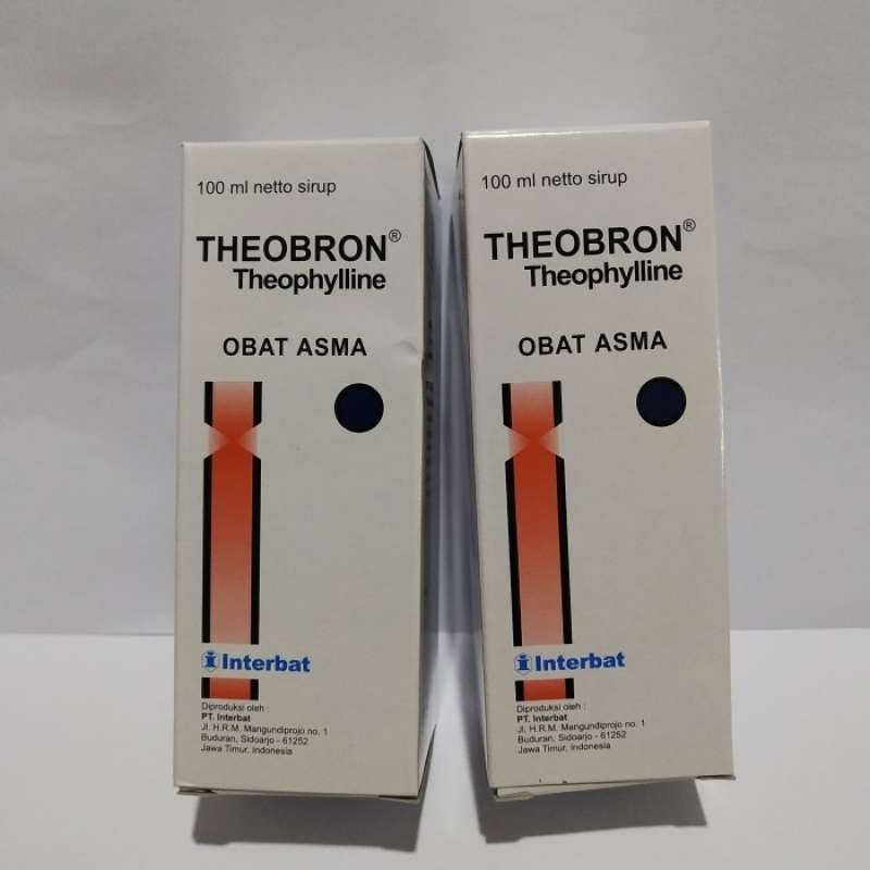 theobron sirup 100 ml / teobron / obat asma anak / obat sesak anak