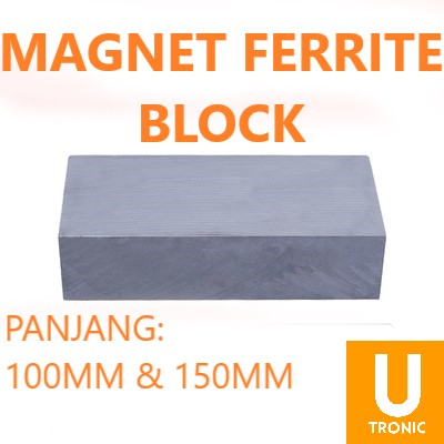Magnet Ferrite Block Shape