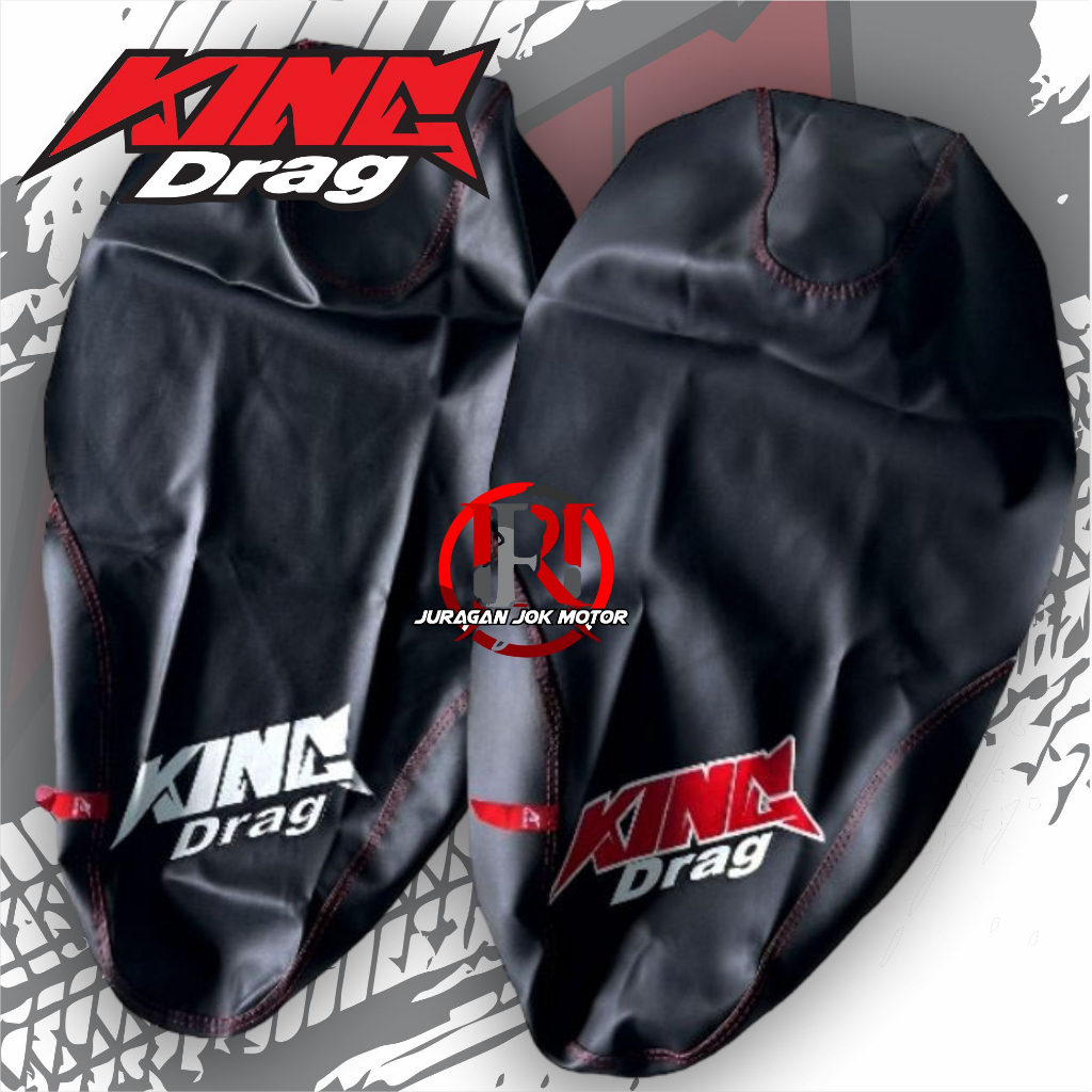 Cover Sepeda Motor Jok Motor KING DRAG Logo Kecil