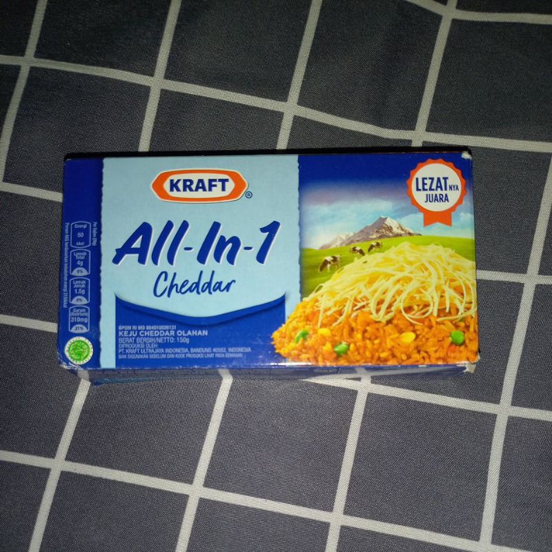 

Kraft Keju Cheddar All in 1 150gr
