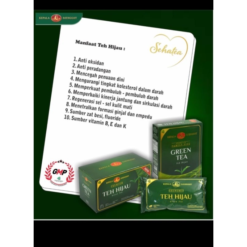 

Kepala Djenggot- Green tea Premium 60 gr