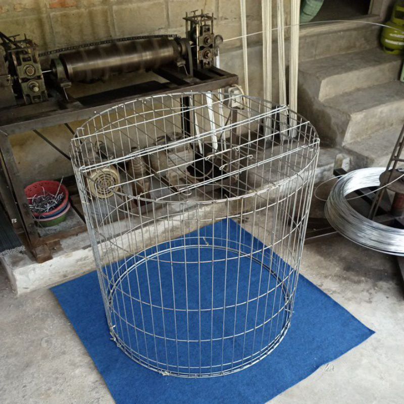 Kurungan ayam jago bangkok taji philipine bundar diameter 80 cm
