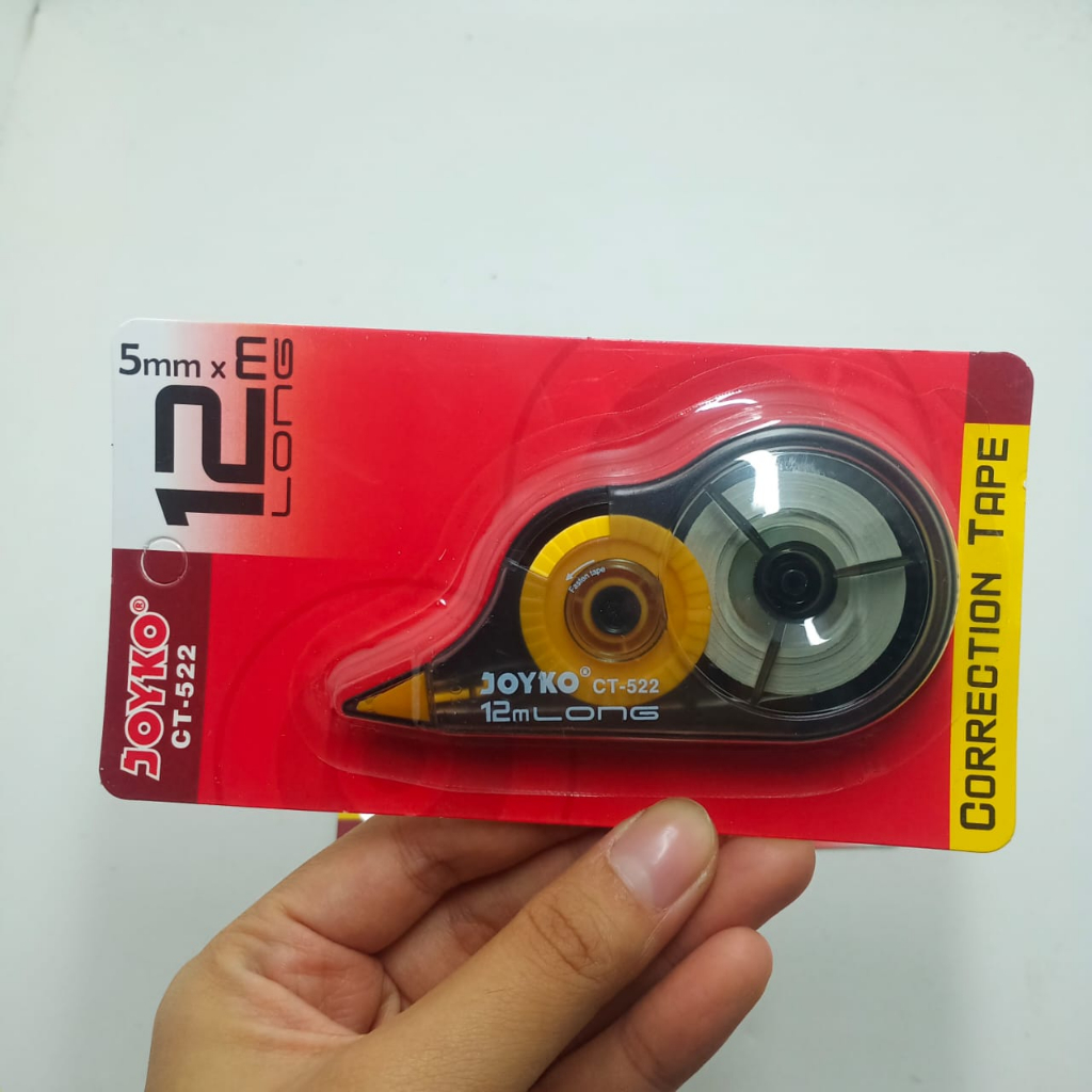 

Joyko CT-522 Roll 12m Tipe-x Roll Correction Tape Tipek