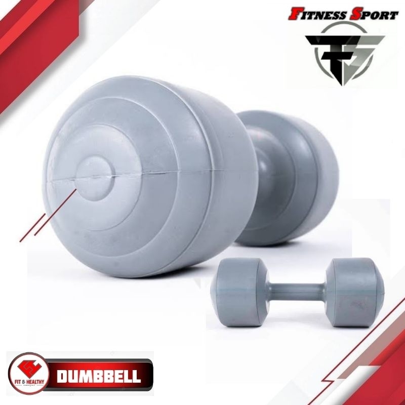 Dumbel Barbel 6 Kg Alat Angkat Beban Alat Fitness Dumbbell Barbel 6Kg
