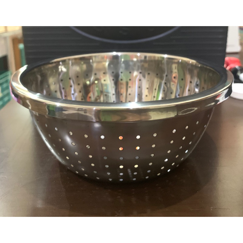 Bakul Nasi Stainless Steel Lubang