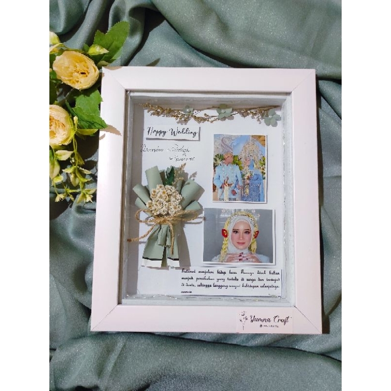 Figura 3d unik untuk kado ultah, wedding, graduation dll