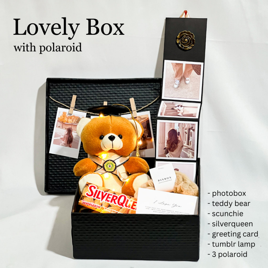 LOVELY BOX - HAMPERS WISUDA / HAMPERS GRDAUATION / HADIAH WISUDA / HADIAH GRADUATION / KADO WISUDA /