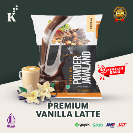 

Bubuk Minuman Premium Vanilla Latte JavaLand Grande 1kg