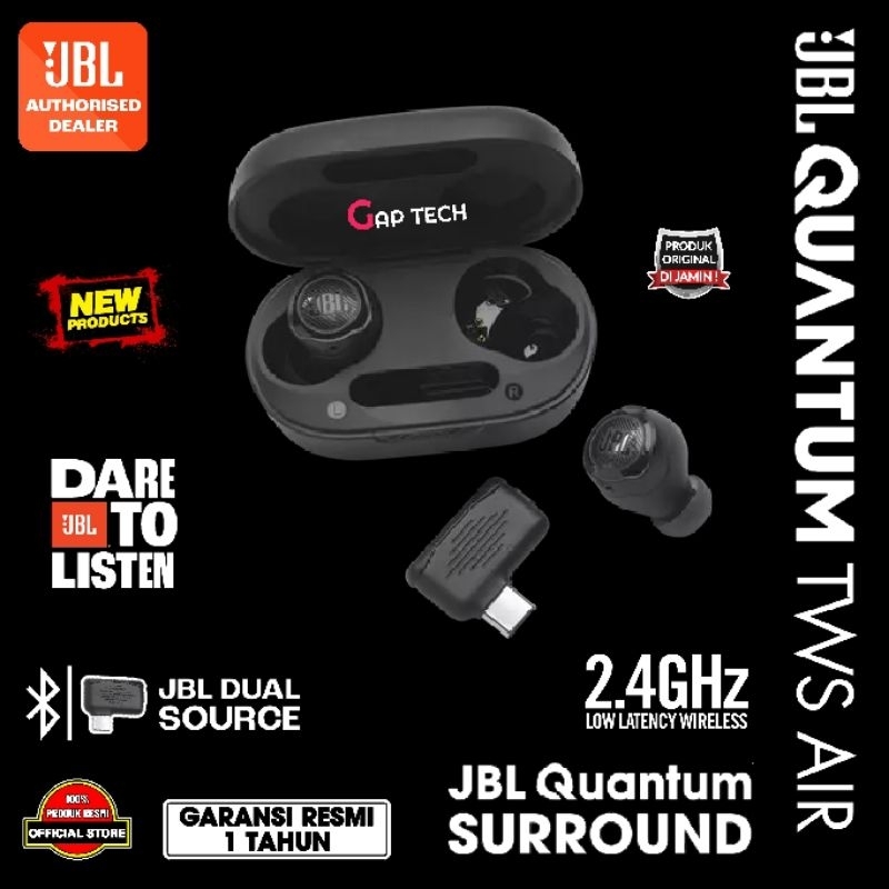 JBL Quantum TWS Air True Wireless Gaming Earbuds / TWS Original