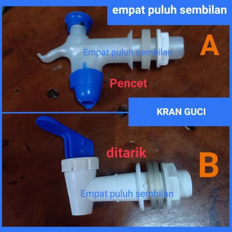 kran dispenser / kran guci / kran galon / kran air manual / kran cuci tangan