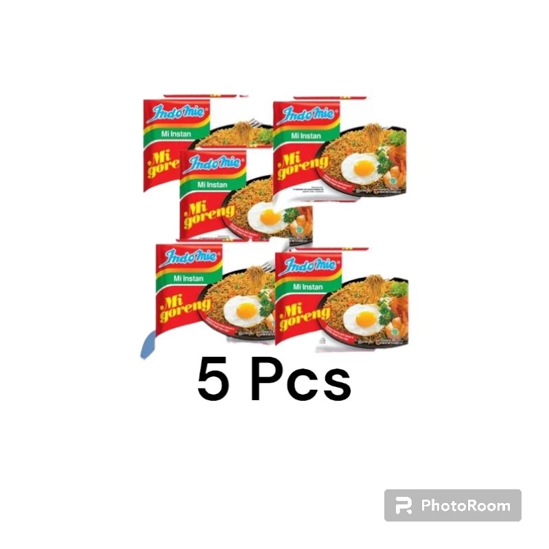 

Mie goreng 5 pcs.