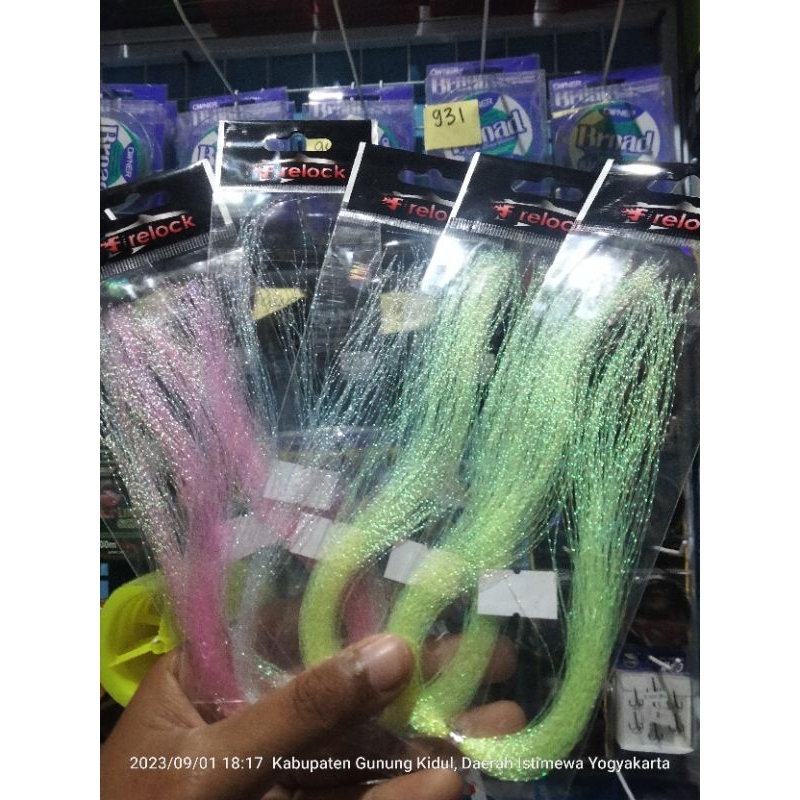 BULU MUTIARA ASSISTHOOK/BENANG MUTIARA KILAT