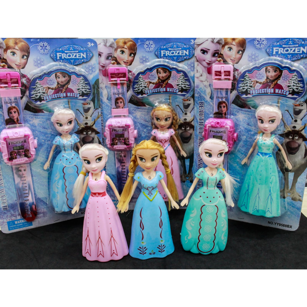 Jam Tangan anak Proyektor Bonus Boneka / Jam Anak Proyektor Free Boneka / Jam Digital Anak / Jam Ana