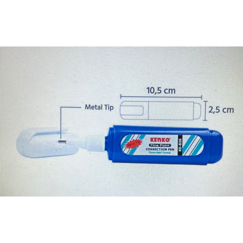 

Kenko Correction Pen KE-826M Metal Tip (1PCS)