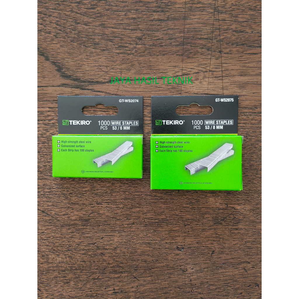 

Tekiro Isi Staples Wire Staples 53 / 6 8 MM 1000 Pcs