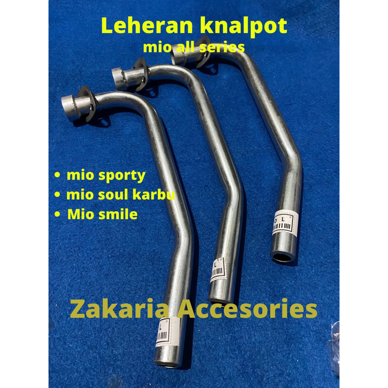 Leheran Knalpot / Leher Kenalpot Mio Sporty Smile Soul Karbu