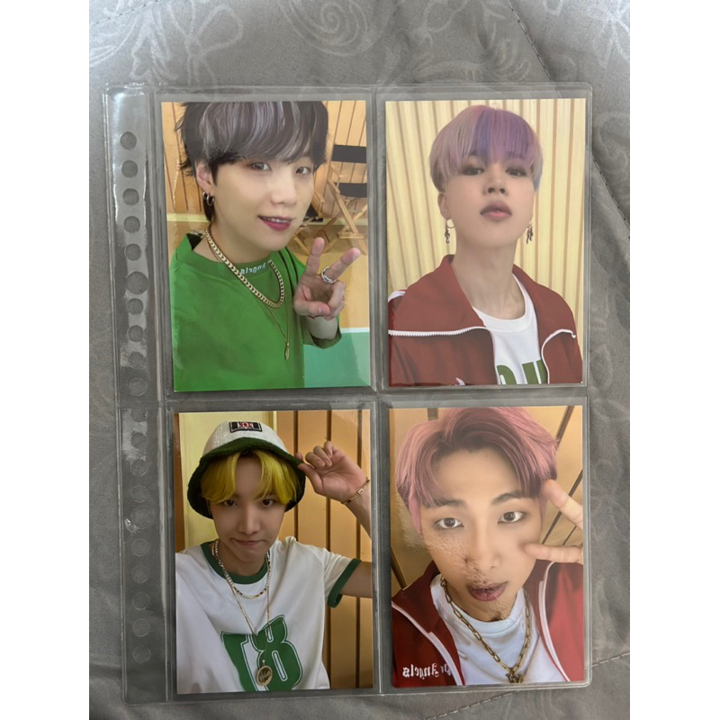 MPC Photocard BTS Cardigan Butter Suga jimin jhope RM