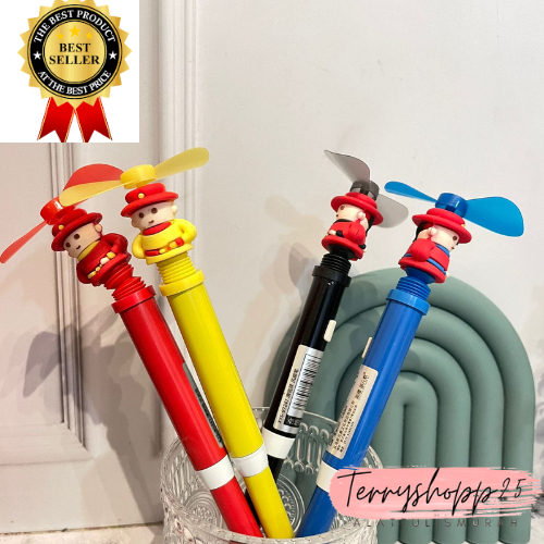 

Pulpen Kipas Elektrik Boneka Bertopi 4 Warna Lucu Pena Anti Gerah Bisa Cod