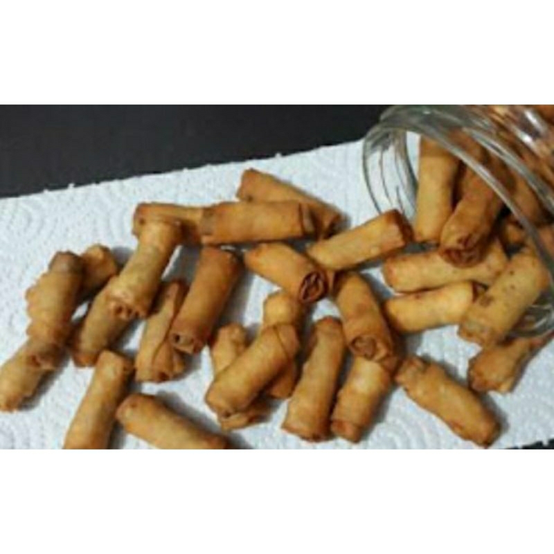 

sumpia udang, lumpia khas cirebon 1 bal 1kg free packing dus +buble wrap