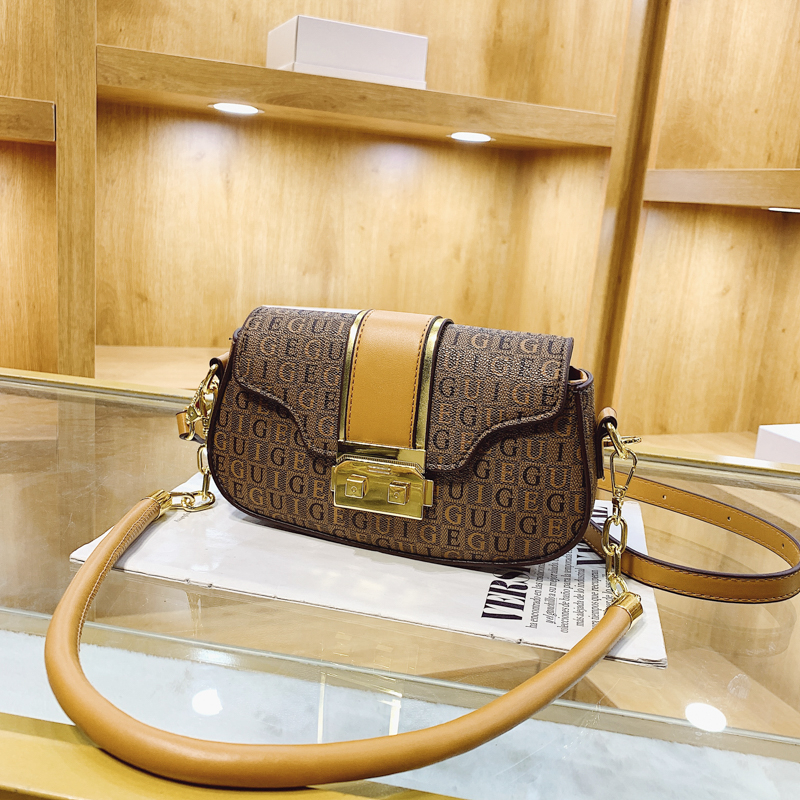 BJ57974 - COFFEE/KHAKI-G/KHAKI-M TAS SLEMPANG JINJING TOTEBAG HANDBAG KOREA CHINA TAS WANITA FASHION