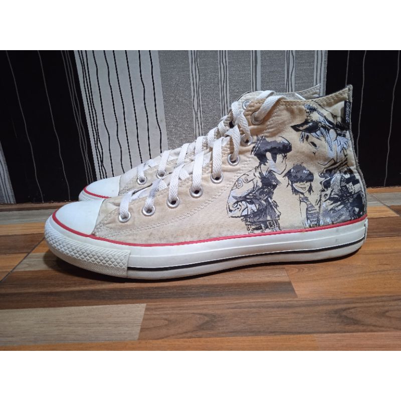 Converse x gorillaz