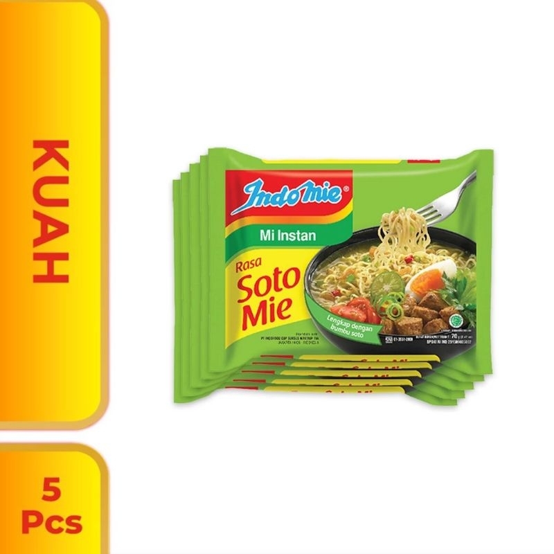 

Indomie Soto mie isi 5