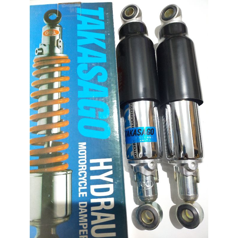 SHOCK - Shockbreaker Belakang Suzuki FR 70 - FR 80 HITAM TAKASAGO