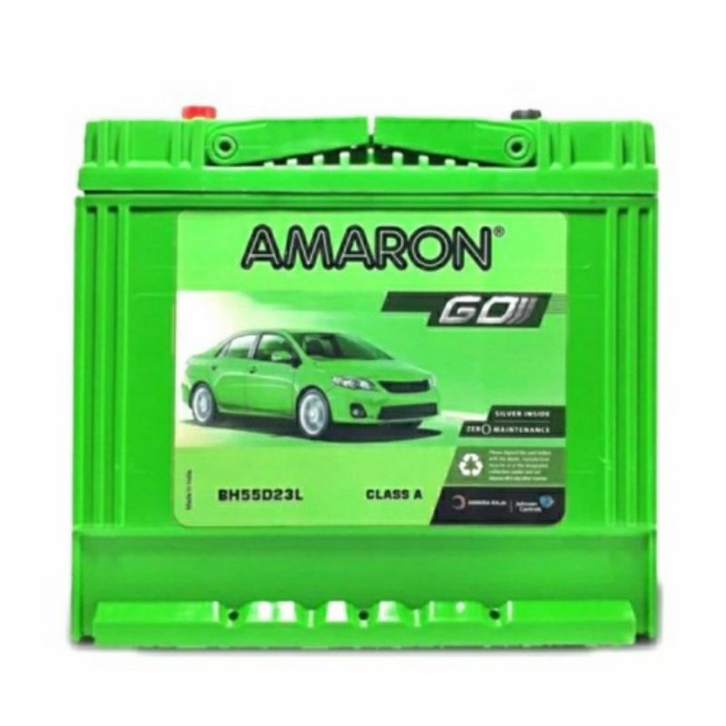 Aki mobil AMARON GO 55D23L CAMRY INNOVA BENSIN