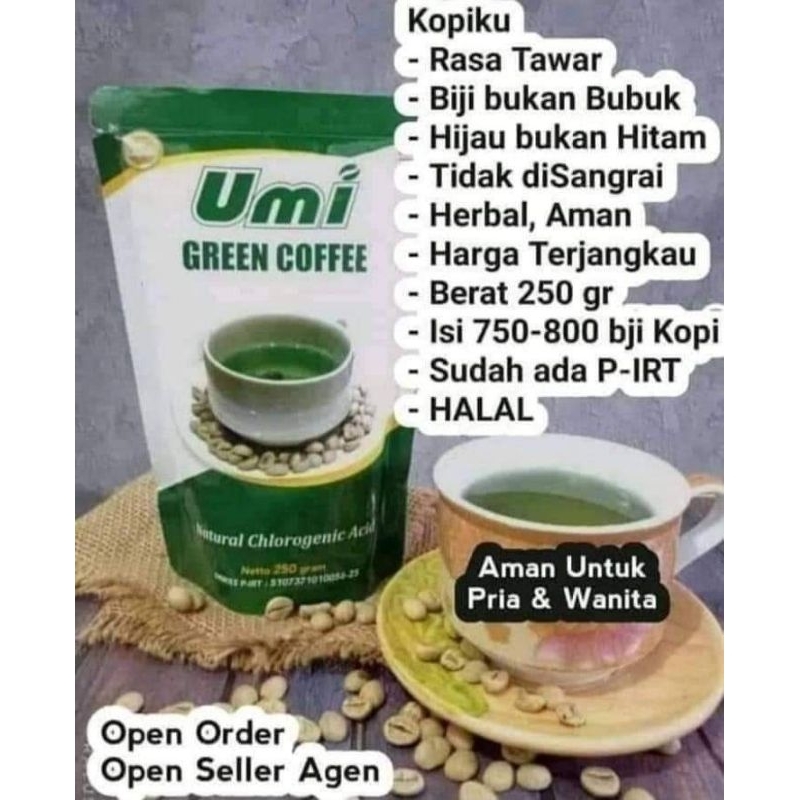 

umi green coffee