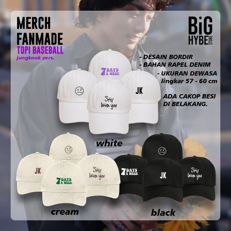 Baseball Cap BTS ver JUNGKOOK