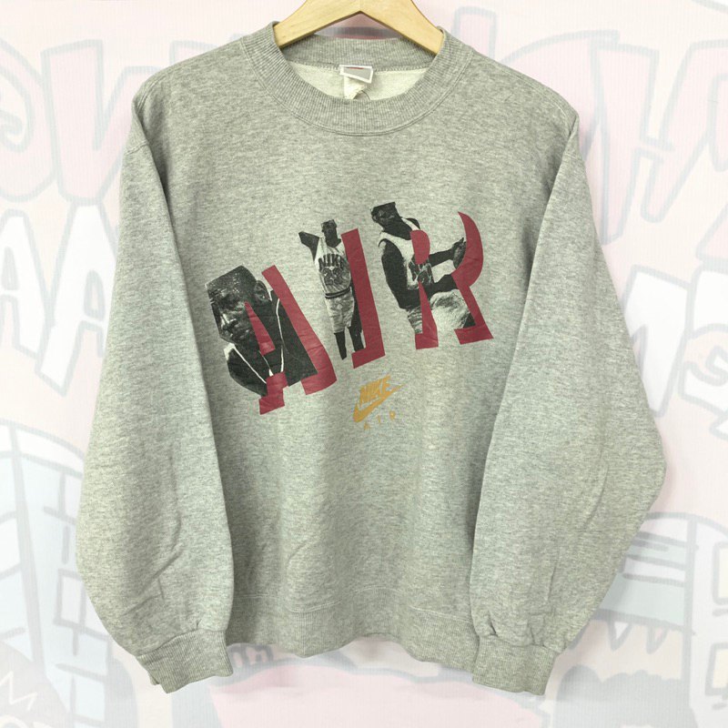 vintage 80s nike air michael jordan 23 sweatshirts crewneck