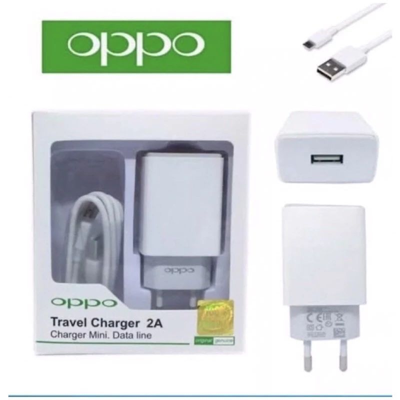 charger oppo 2A ORI charger mini data line