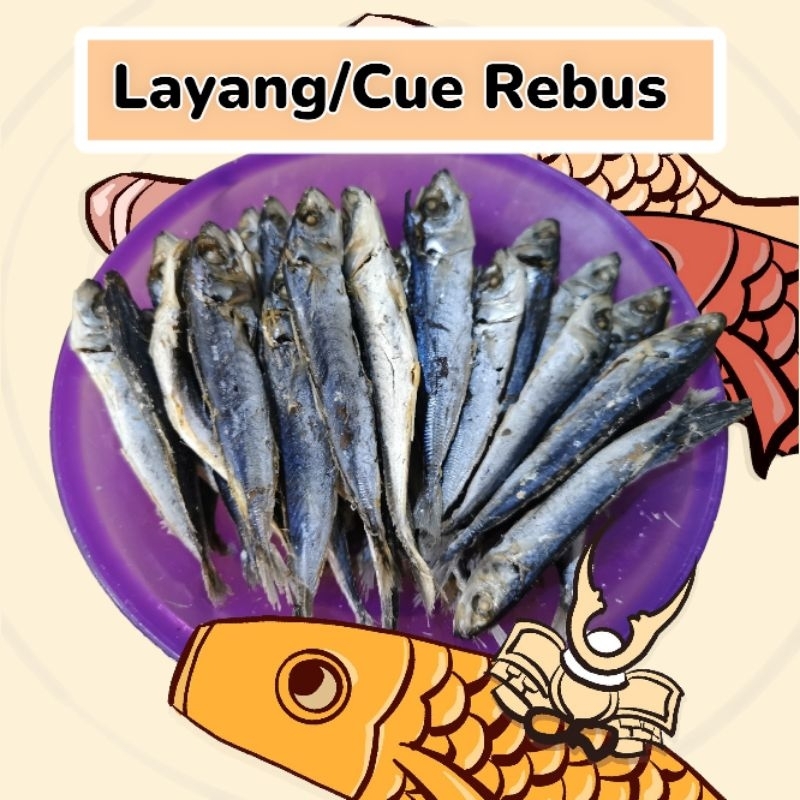 

IKAN LAYANG/CUE/OGAK REBUS SUPER NIKMAT ASLI TEGAL