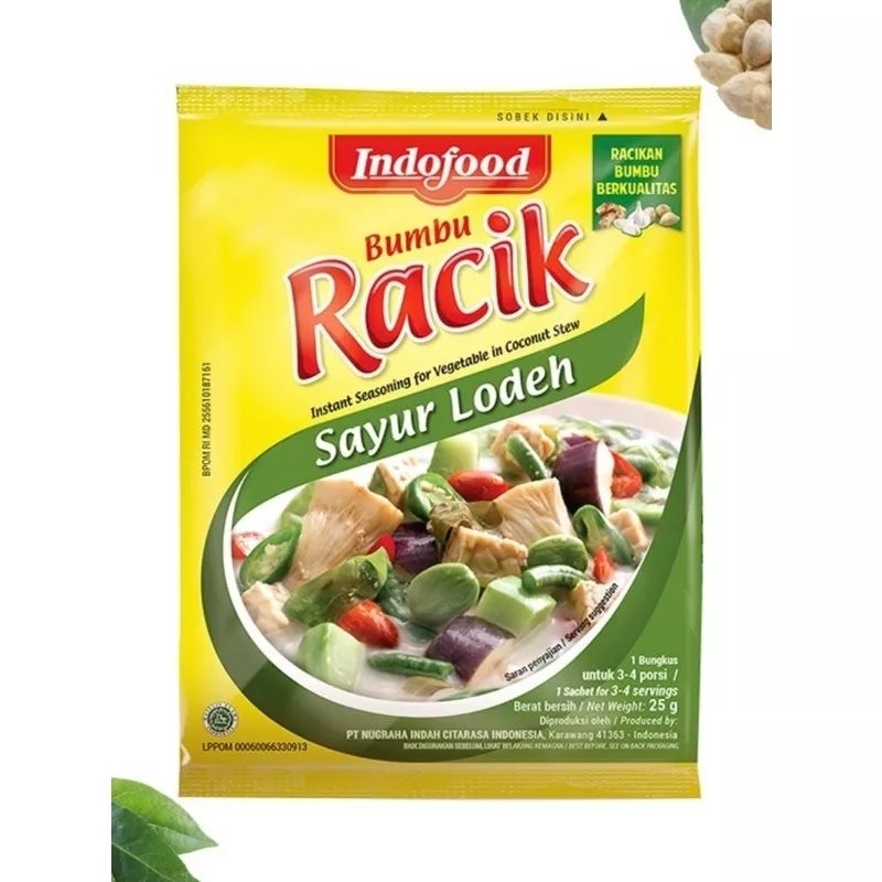 

julay.id Bumbu bubuk instan racik sayur lodeh indofood simple 25 gram