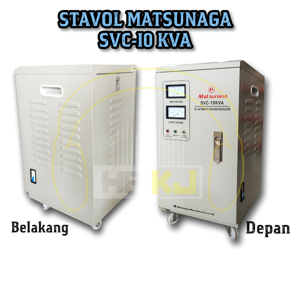STABILIZER MATSUNAGA 10000 WATT - STAVOL SVC-10KVA - MATSUNAGA 10KVA