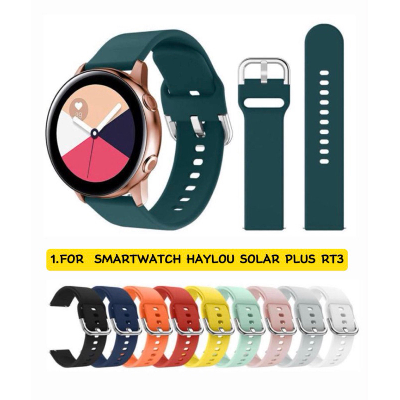 Strap/Tali Jam Smartwatch For Haylou Solar Plus RT3 - 22mm Silicone