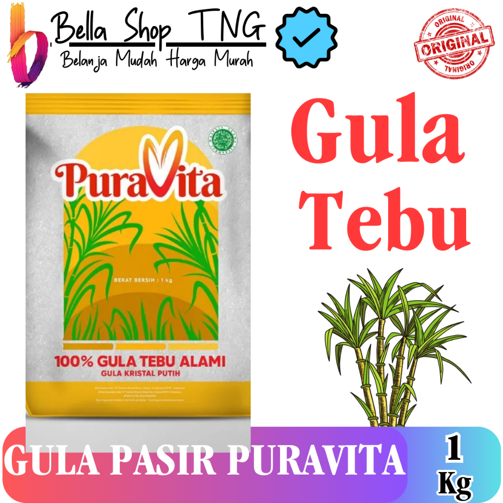 

Puravita Gula Pasir Tebu 1 Kg